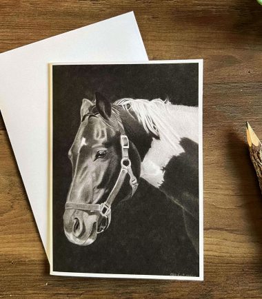 Horse Notecard
